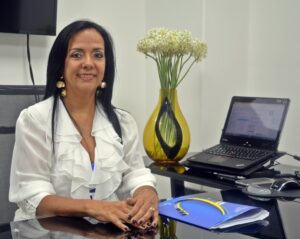 Doctora Argenis Garavito Arévalo, gerente de la sucursal Florencia.