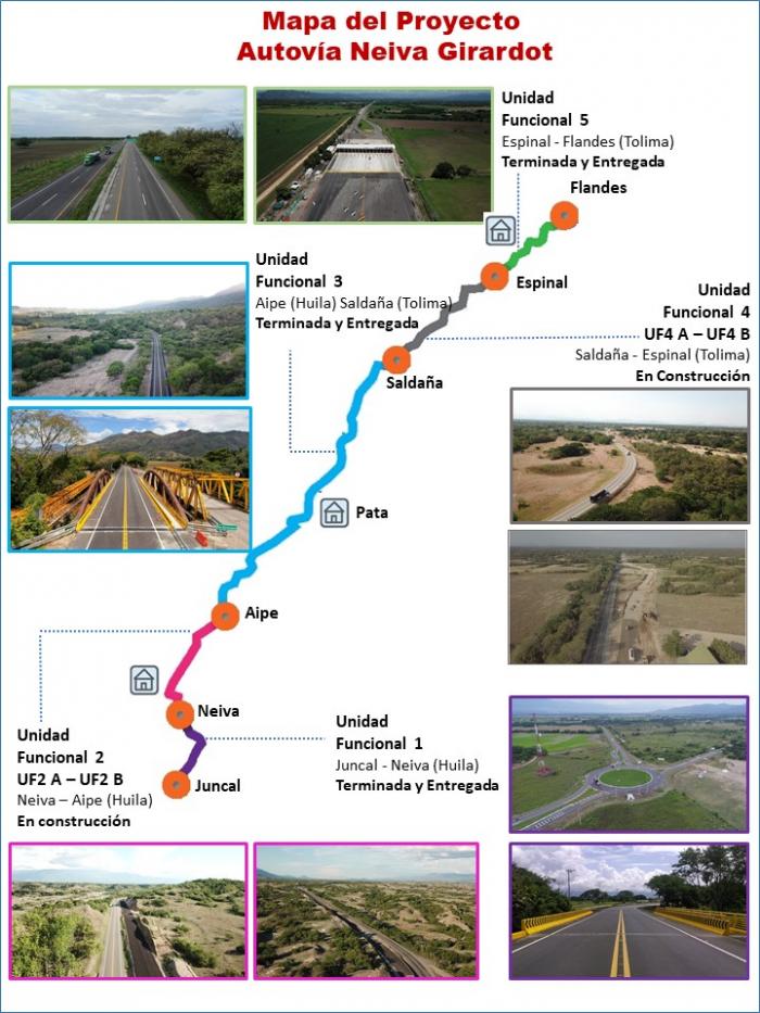 Obras de la doble calzada Neiva-Aipe se encuentran suspendidas 10 9 junio, 2021