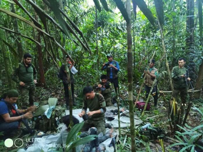 The four children lost in the Guaviare jungle were found June 8, 2023