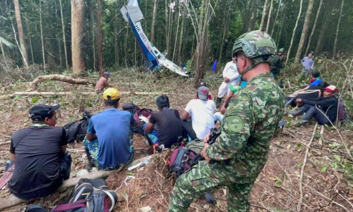 The four children lost in the Guaviare jungle were found • La Nación