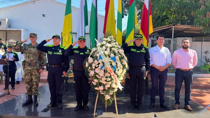 The Metropolitan Police of Neiva celebrates its tenth anniversary • La Nación