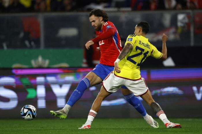 Colombia tied with Chile in Santiago • La Nación