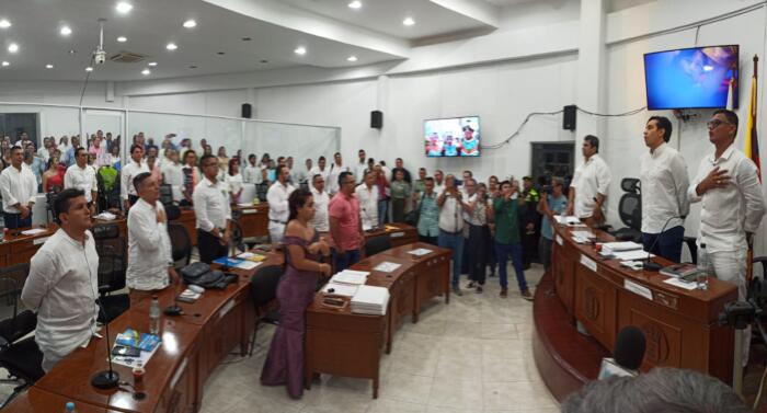 New councilors of Neiva took office • La Nación