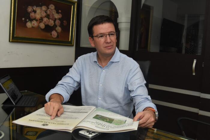 The general manager of the National Federation of Coffee Growers, Germán Bahamón.