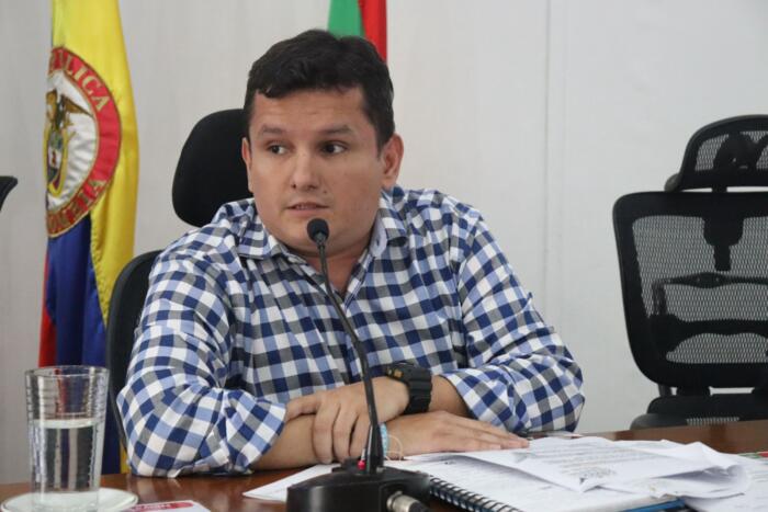 Jesús Andrés Garzón Roa, concejal ponente. 