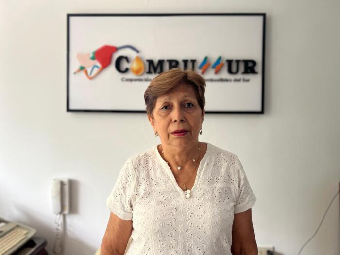 Luz Mila Moyano Vargas, directora ejecutiva de Combusur.