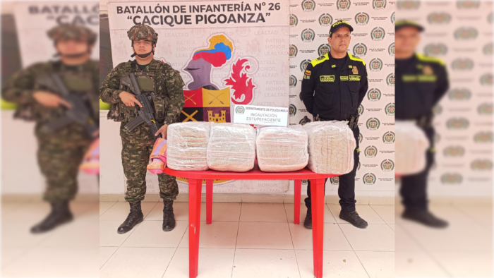 Authorities seized 20 kilos of marijuana in La Plata (Huila) • La Nación