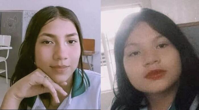 Leidy Johana Lemeche Cruz de 12 años y Melanie Scarlet Cuchimba Londoño de 13 años de edad, fueron vistas por última vez la mañana del pasado 6 de septiembre. 