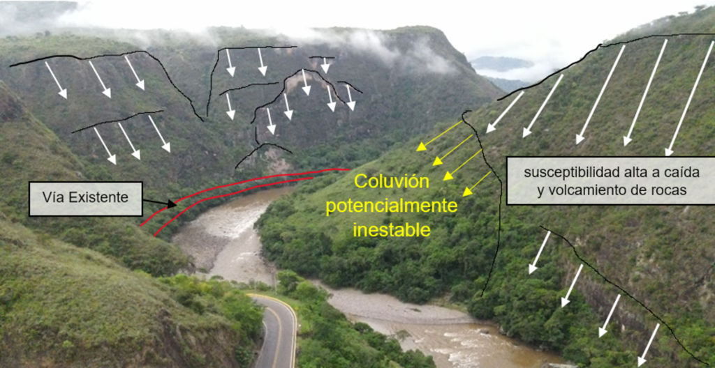 La imagen muestra la ronda del río Magdalena que se intervendría. Foto: CAM.